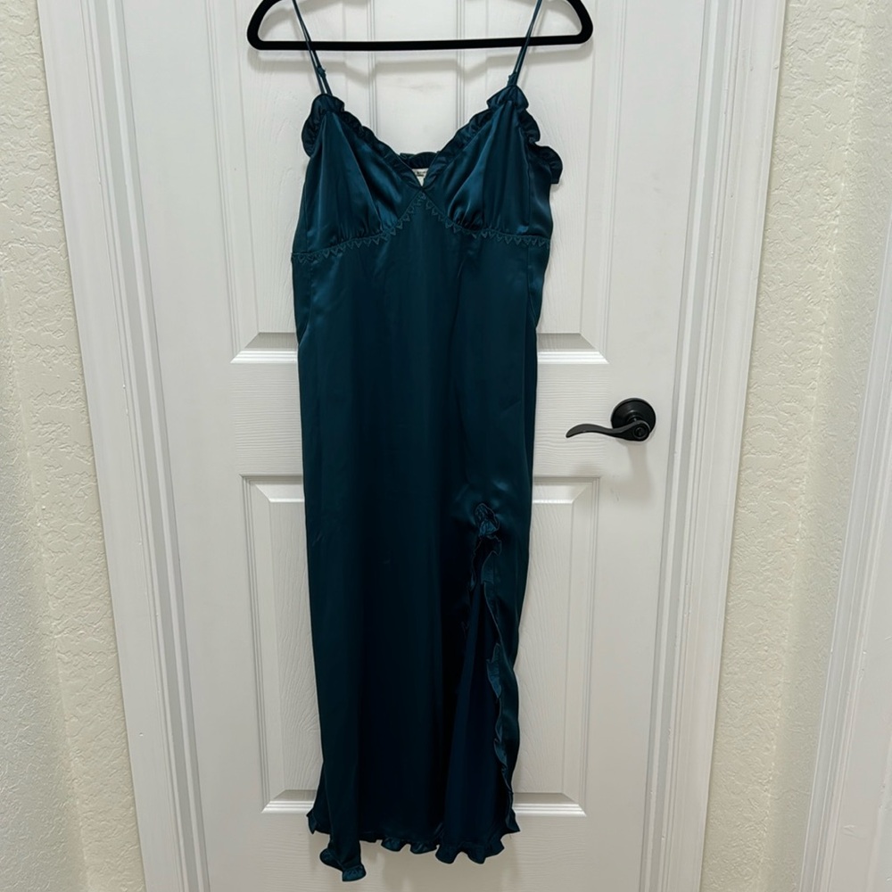 Forest Green Midi Dress